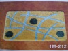 Acrylic single-pad series bath mat set & rug