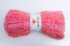 Acrylic wool mohair dyed hand knitting yarn