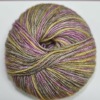 Acrylic wool sprayed weaving yarn