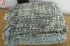 Acrylic woven blanket