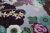 Acylic Hand Made Flower Rug