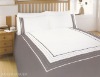 Adult bed sheet - Mocha border