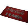 Advertising floor mat