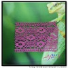 Afia  PURE  COLOR!  jackquard  wide   cotton  lace YN-H0751