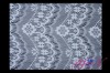 Afia Royal Blue Swiss Voile Lace Fabric Butterfly