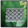 Afia  WIDE!  colorful jacquard   diamond cotton lace YN-H0977