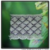 Afia  wide  colorful jacquard   diamond cotton lace YN-H0977