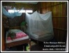 Africa insecticide mosquito net/ Bed canopy with bobbinet/macrame