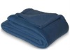 All Seasons Micro Fleece Plush Solid Blanket