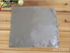 All bright silk polyester square silvery table mat