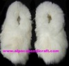 Alpaca Suri Fur Slippers