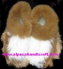 Alpaca Suri Fur Slippers