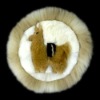 Alpaca fur small rug 1