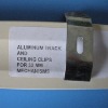 Aluminium curtain track and ceiling clips for 32mm mechanisms head track,curtain accessory,roller blind bracket