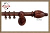Aluminum Alloy Curtain rod with Nature Wood color
