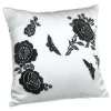 Ambroidered  Silk Pillow