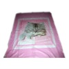 Animal Design One Side Brush Fabric Blanket