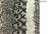 Animal Print Mesh Fabric