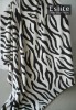 Animal Printed Coral Fleece Throw