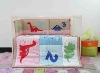 Animal embroidery baby bedding set