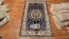 Antique Persian Silk Carpet