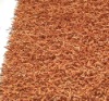 Appealing leather ORANGE rugs