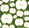 Apple printed fabric Cloth