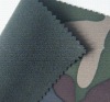 Army camouflage peach-skin composite fabrics