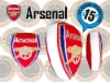 Arsenal F.C Logo Cushion