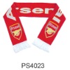 Arsenal fan scarf