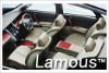 Artificial suede Lamous car