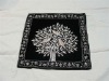 Attractive Tree Design Cushion Cover Embroidery