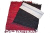Attractive leather rugs collection