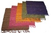 Attractive leather rugs colorful