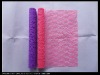 Attractive plastic flower packing mesh roll/floral decor mesh.