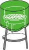 BBQ kettle cover