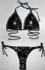 BLACK-SILVER BIKINI