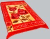 BLANKET(printed carved rug ,home textile)