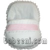 Baby Car Seat Cover With Beautiful Hand Smocking Embroidery