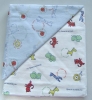 Baby Cotton Flannel Printed Blanket/Baby Blanket