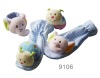 Baby gift 4 pcs set Baby Elephant Head Watch straps and Ladybug booties in OPP bag