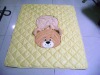 Baby gym mat with cushion cover
