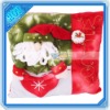 Back Chirstmas Decorative Throw Pillows (Santa Claus)