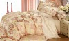 Bamboo cotton jacquard bedding set / fabric