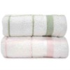 Bamboo fiber check towel
