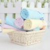 Bamboo fiber satin-border hand towel