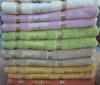 Bamboo fiber towel--comfortable bamboo fiber and cotton towels with border