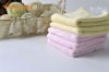 Bamboo towel 100%bamboo towel Square towel 25*25cm 30g Soft and Glossy Green and Environmental
