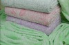 Bamboo untwisted yarn towelling coverlet