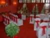 Banquet Chair cover and sashes, wedding chair covers